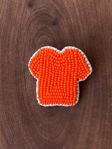 Handmade beaded Orange Shirt Pin
