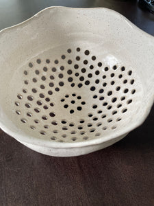 Handmade Ceramic Berry Bowl (Large)